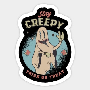 Stay Creepy Halloween Sticker